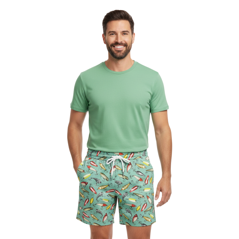 Men’s Fishing Lure Shorts – Quick Dry
