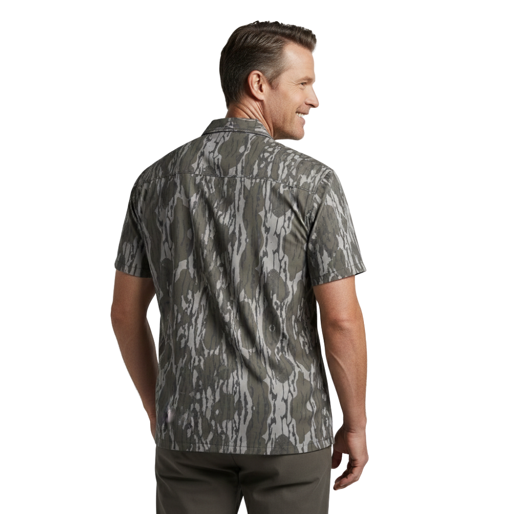 Camo Hawaiian Shirt | Forest Style, Breathable & Bold Print