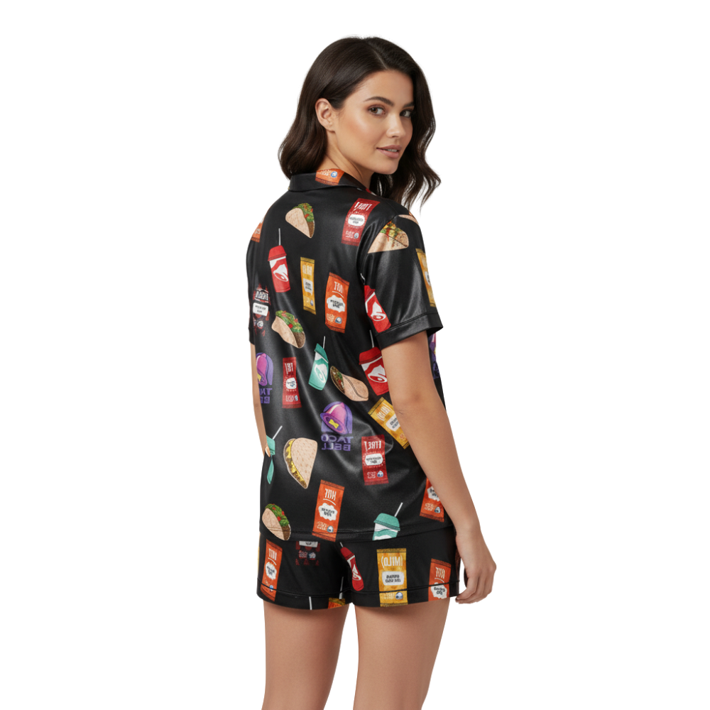 Tacobell Vibe Pajama Set – Cute Comfort Sleepwear