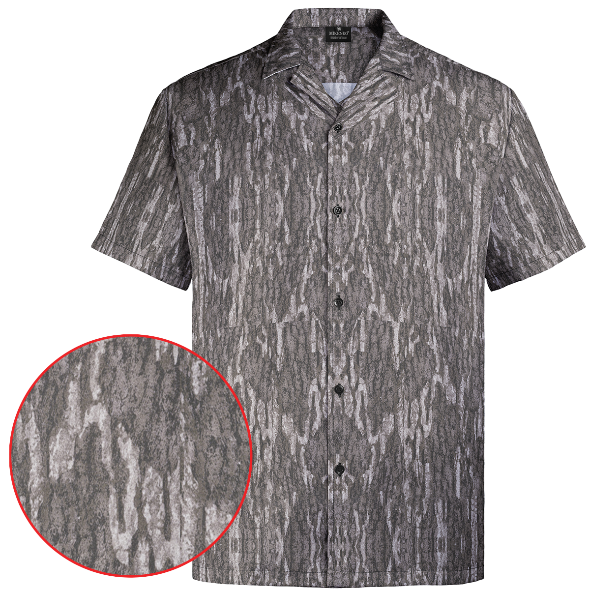Camo Hawaiian Shirt | Forest Style, Breathable & Bold Print