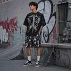 Men’s Skeleton Graphic 2-Piece Streetwear Set