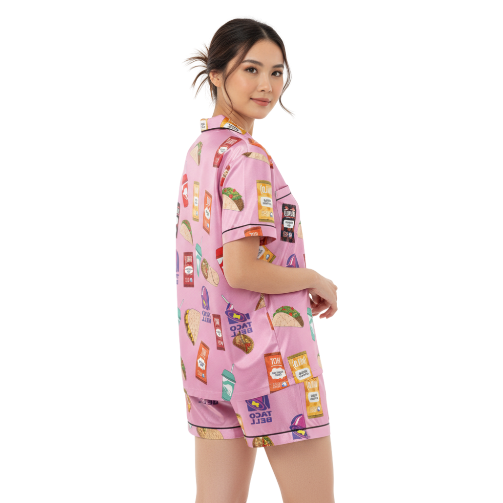 Tacobell Vibe Pajama Set – Cute Comfort Sleepwear