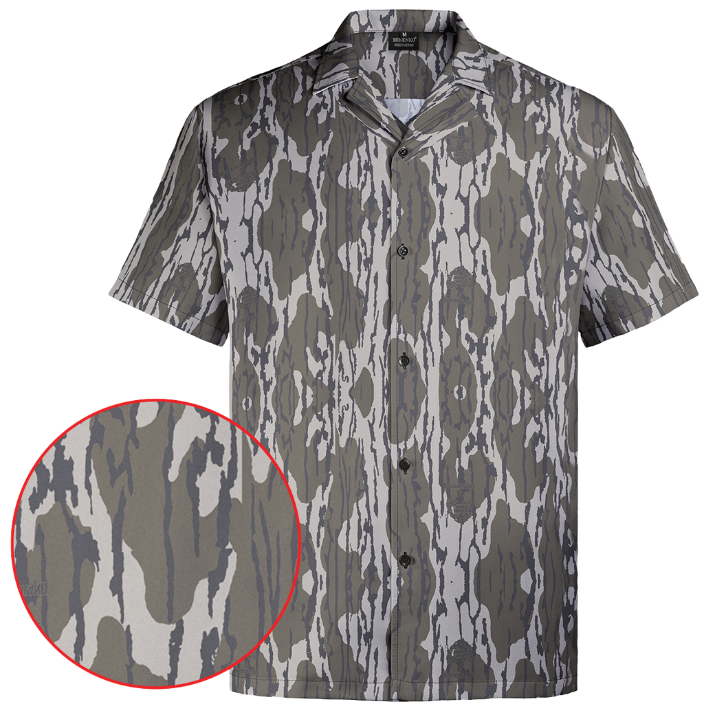 Camo Hawaiian Shirt | Forest Style, Breathable & Bold Print