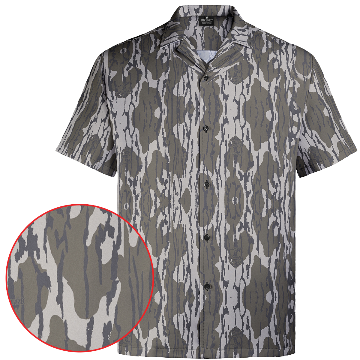 Camo Hawaiian Shirt | Forest Style, Breathable & Bold Print