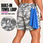 Men’s 2-in-1 Swim & Running Shorts with Compression Liner and Phone Pocket | Casual Wear & Gift for Him