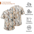 Men’s Bark Camouflage Mesh T-Shirt | Breathable Lightweight Hunting Tee