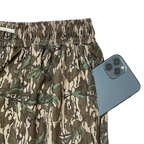 Men’s Camo Mesh Workout Shorts – Duck Hunting Print