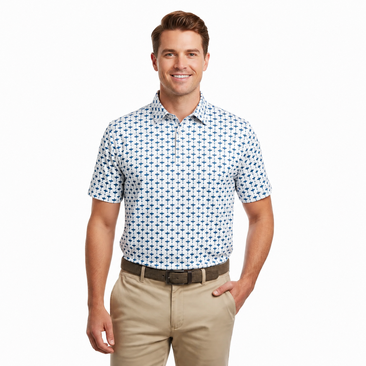 The Ryder Cup Performance Golf Polo| 4-Way Stretch & Quick-Dry Comfort