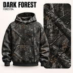 Unisex Camo Hunting Fleece Hoodie | Tree Camo & Duck Hunting Print | Outdoor & Streetwear Style