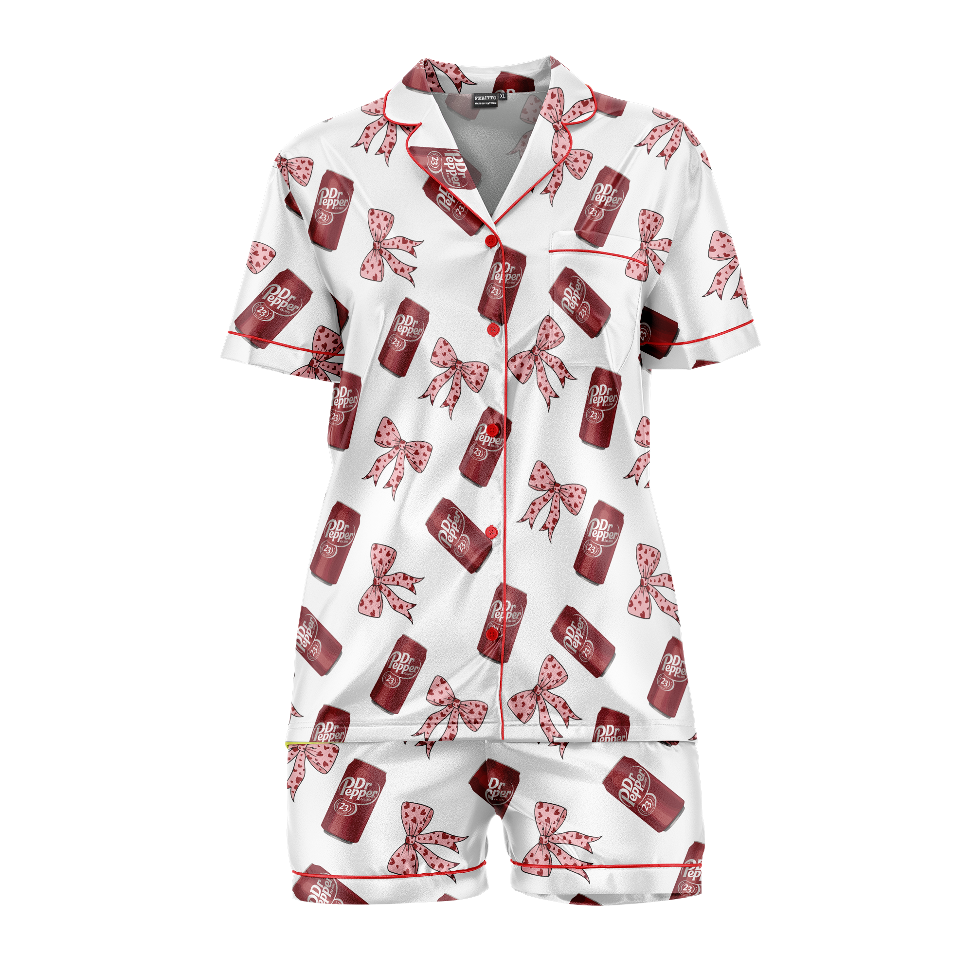 DrPeper Vibe Pajama Women's Set – Cute Comfort Sleepwear