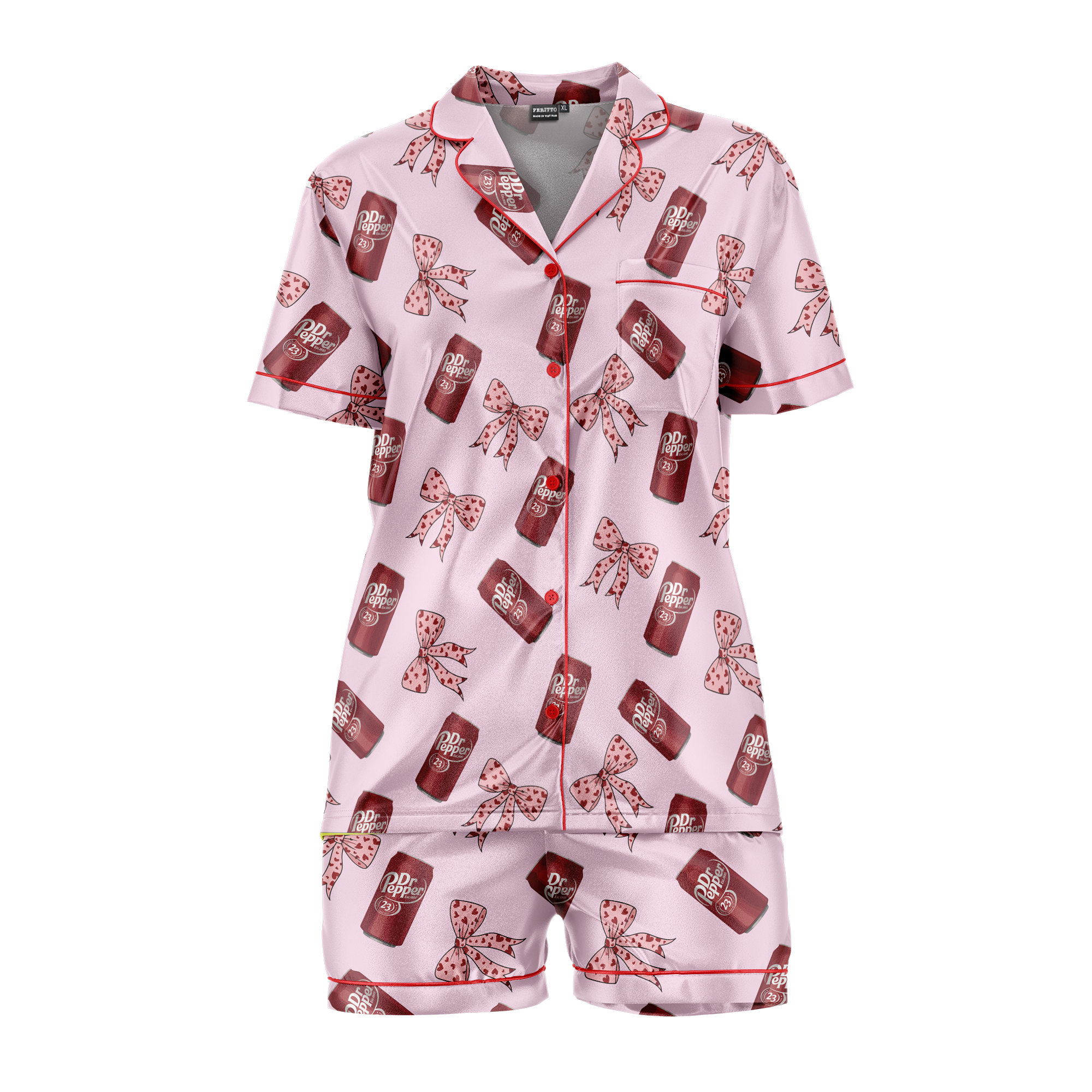 DrPeper Vibe Pajama Women's Set – Cute Comfort Sleepwear