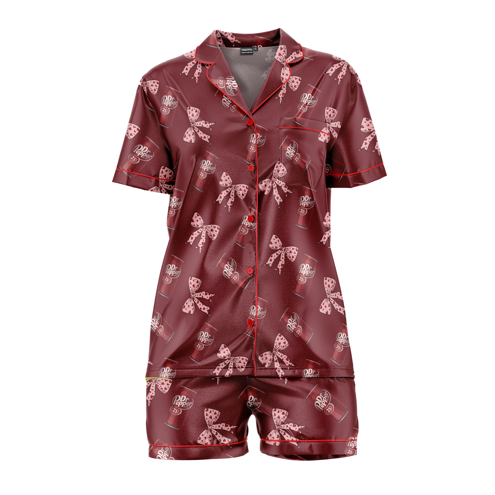 DrPeper Vibe Pajama Women's Set – Cute Comfort Sleepwear
