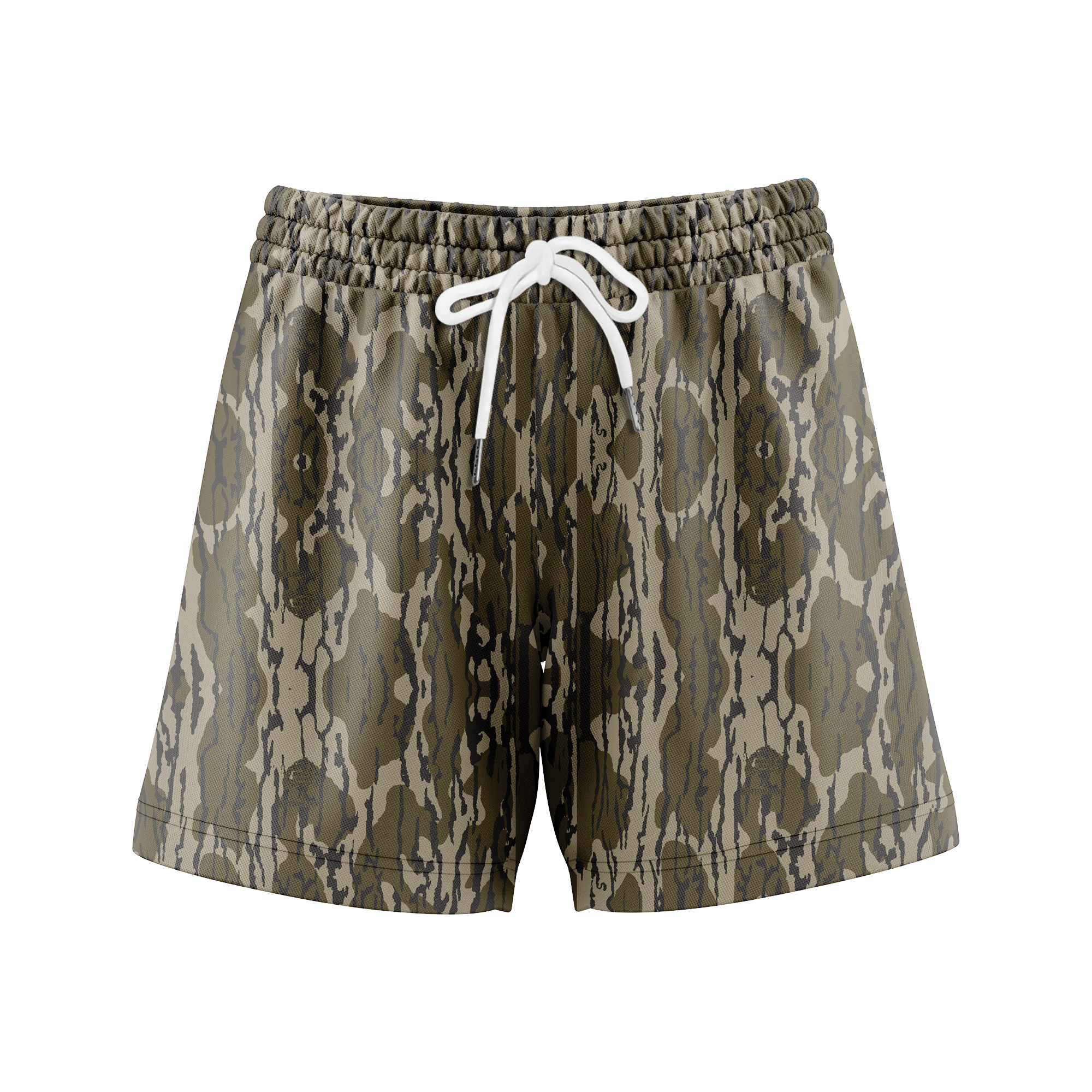 Men’s Camo Mesh Workout Shorts – Duck Hunting Print