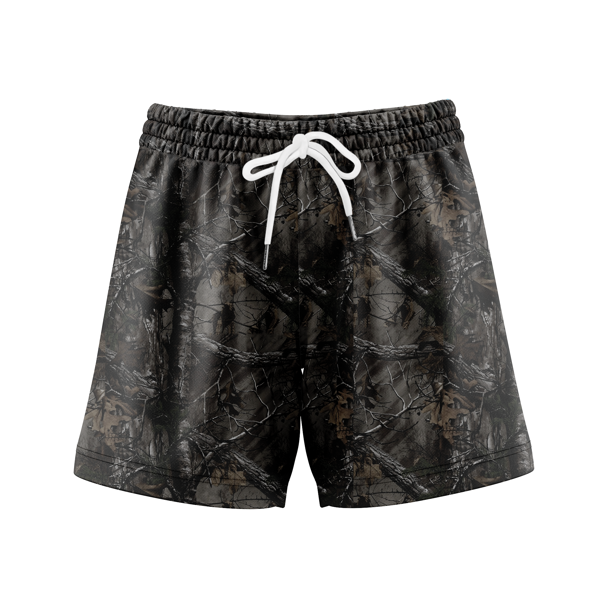 Men’s Duck Camo Sport Shorts – Breathable Mesh
