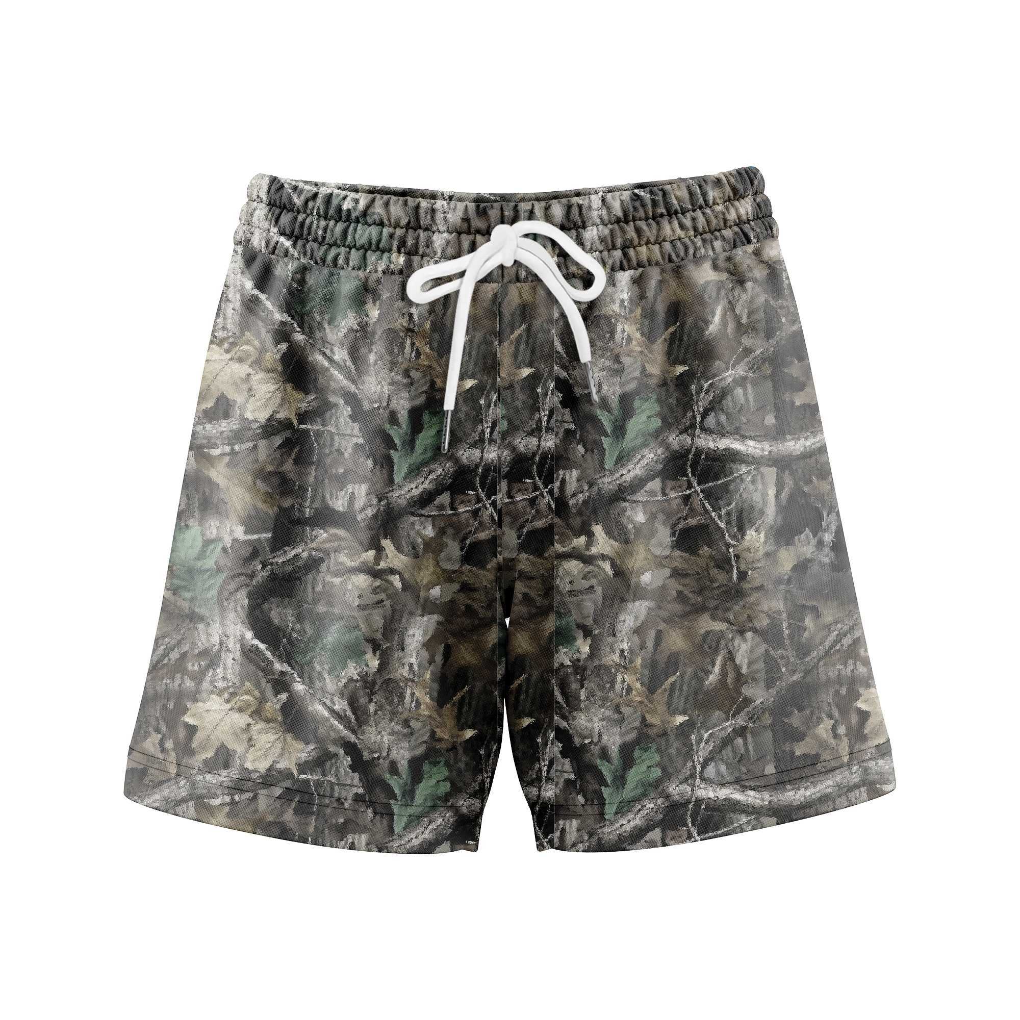 Men’s Duck Camo Sport Shorts – Breathable Mesh