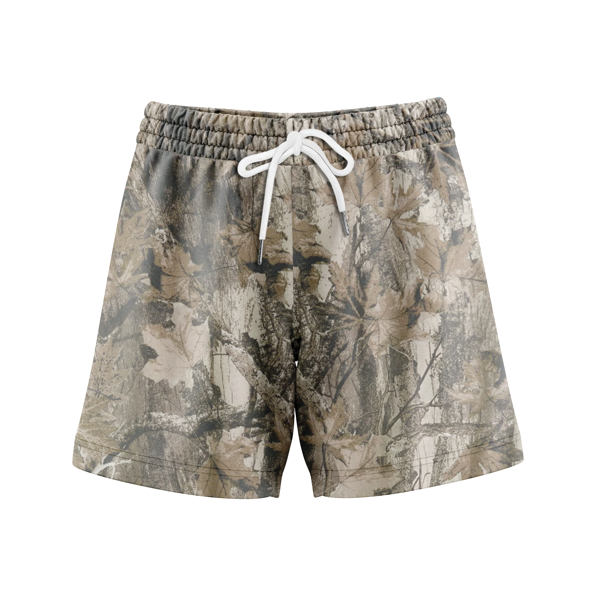 Men’s Camo Mesh Workout Shorts – Athletic Fit