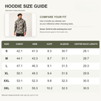 Men’s Lightweight Camo Hunting Hoodie & Matching Face Scarf