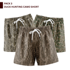Men’s Duck Hunting Camo Mesh Sports Shorts | Quick-Dry Gym, Running & Basketball | Gift for Him