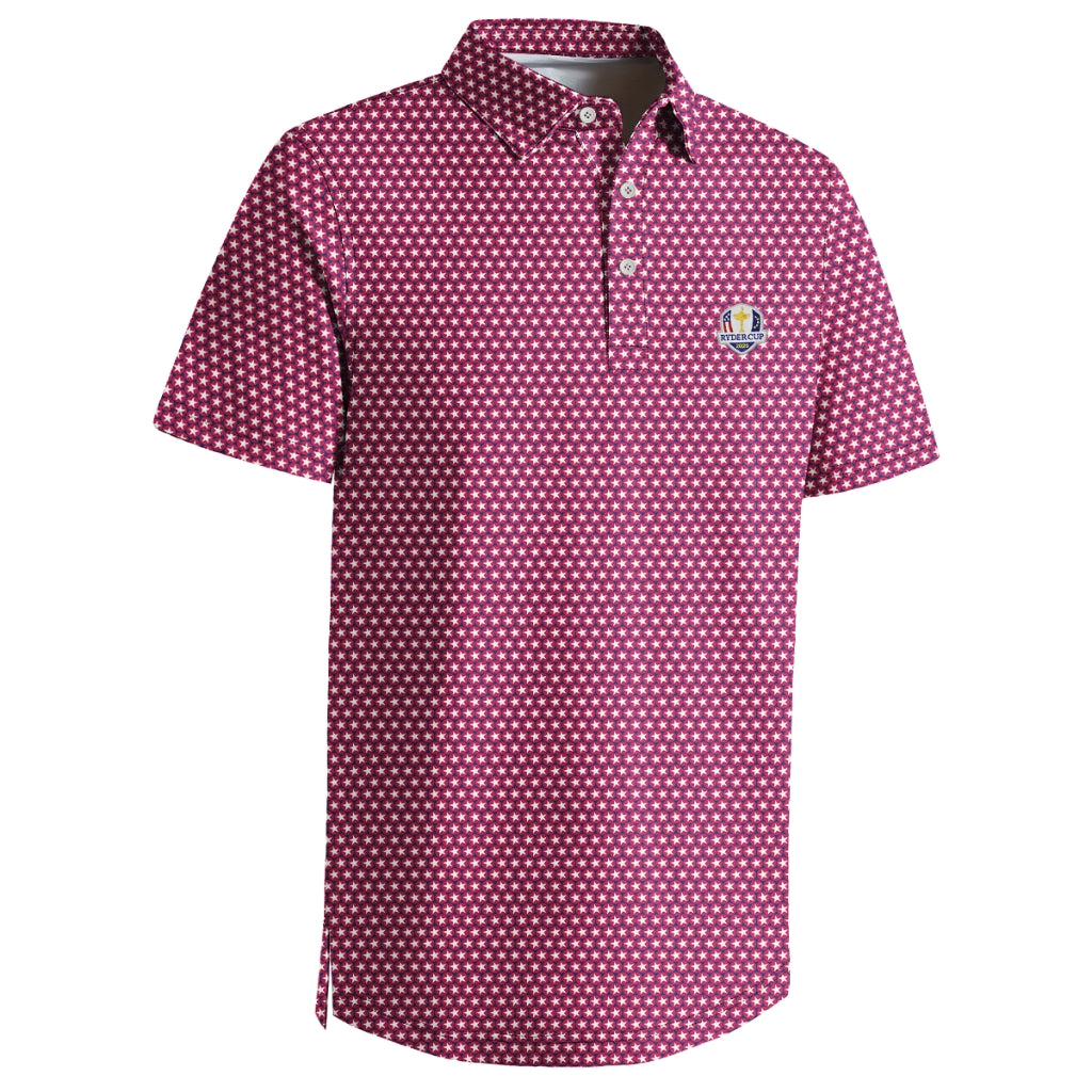 The Ryder Cup Performance Golf Polo| 4-Way Stretch & Quick-Dry Comfort