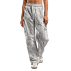 Camouflage Cargo Pants | Wide Leg & Recycled Polyester