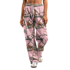 Camouflage Cargo Pants | Wide Leg & Recycled Polyester