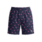 Men’s 2-in-1 Printed Swim Shorts with Compression Liner and Phone Pocket | Casual Wear & Gift for Him