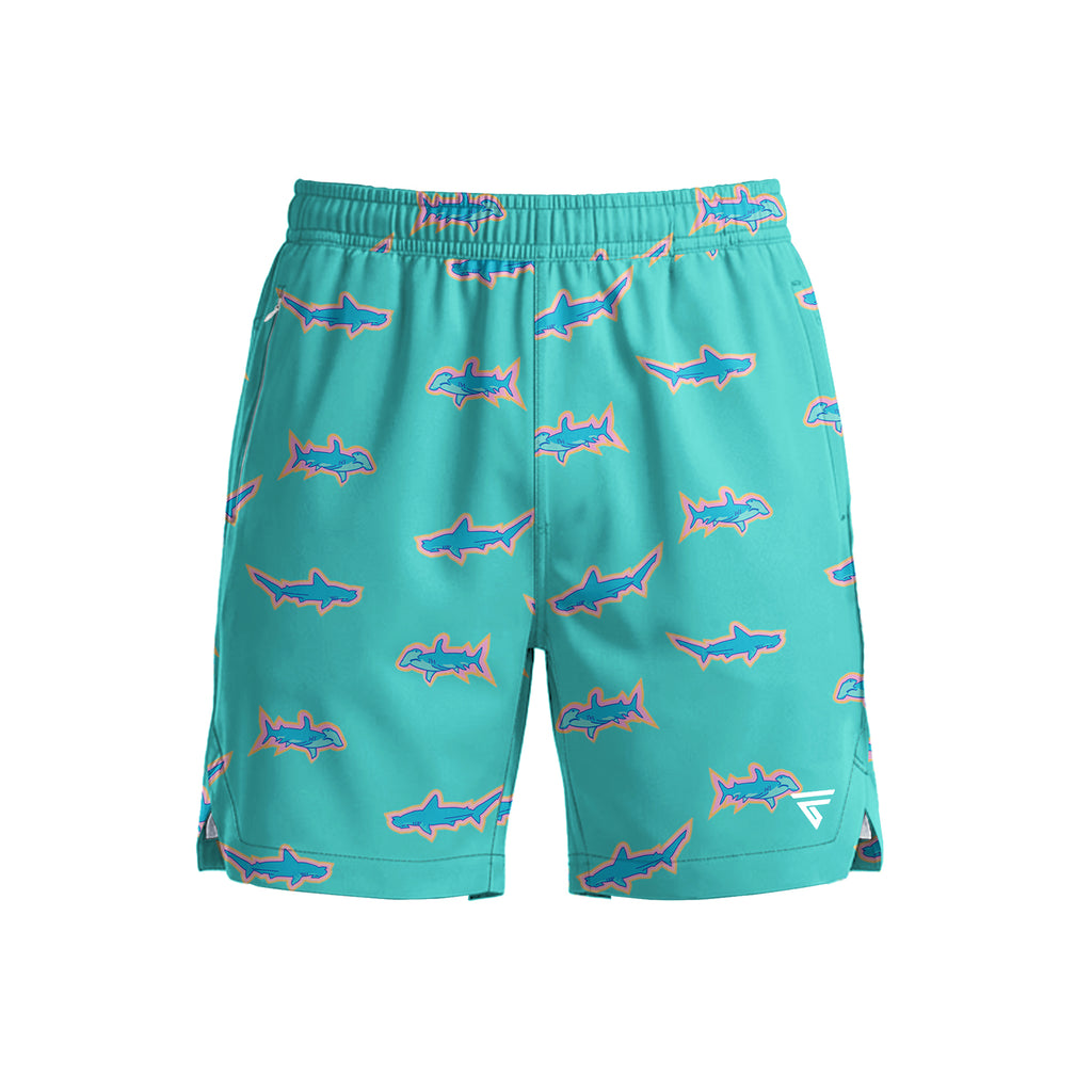 Men’s 2-in-1 Printed Swim Shorts with Compression Liner and Phone Pocket | Casual Wear & Gift for Him