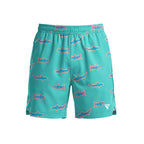 Men’s 2-in-1 Printed Swim Shorts with Compression Liner and Phone Pocket | Casual Wear & Gift for Him