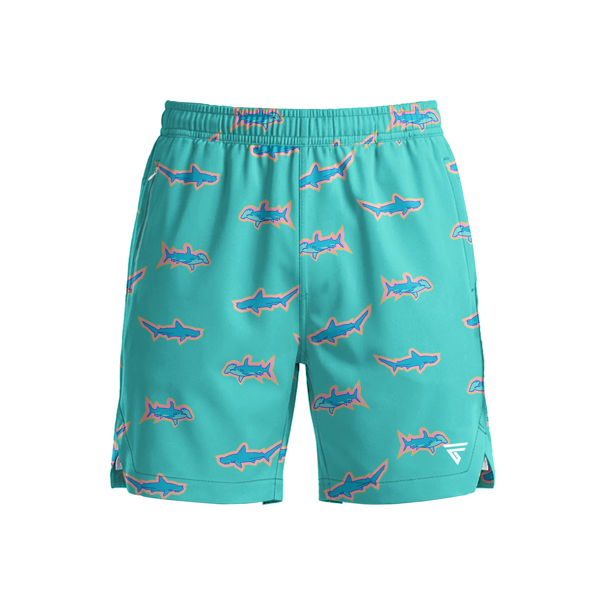 Men’s 2-in-1 Printed Swim Shorts with Compression Liner and Phone Pocket | Casual Wear & Gift for Him