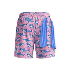 Men’s 2-in-1 Swim & Running Shorts with Compression Liner and Phone Pocket | Casual Wear & Gift for Him