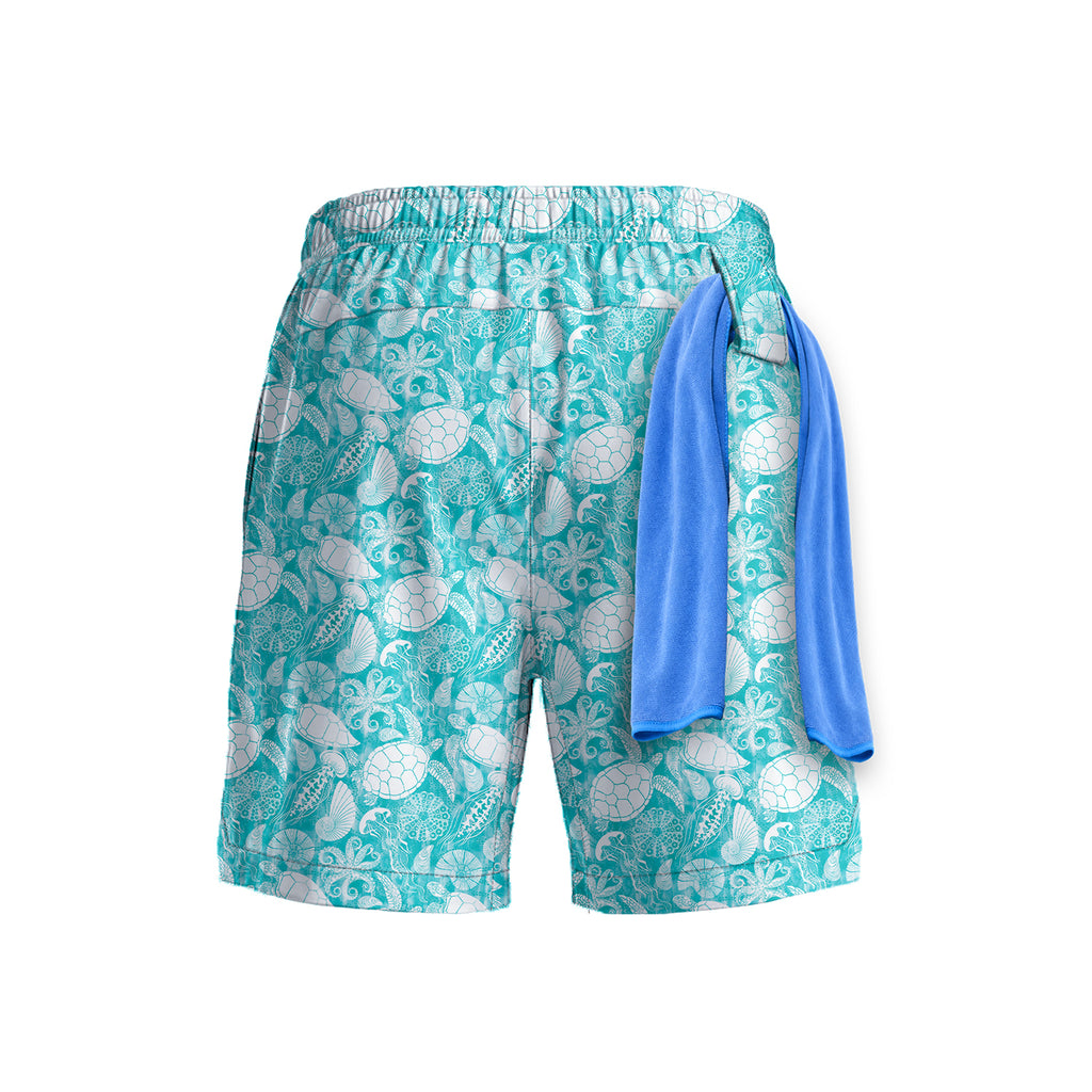 Men’s 2-in-1 Swim & Running Shorts with Compression Liner and Phone Pocket | Casual Wear & Gift for Him