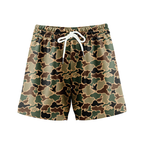 Men’s Camo Athletic Shorts – Duck Hunting Style