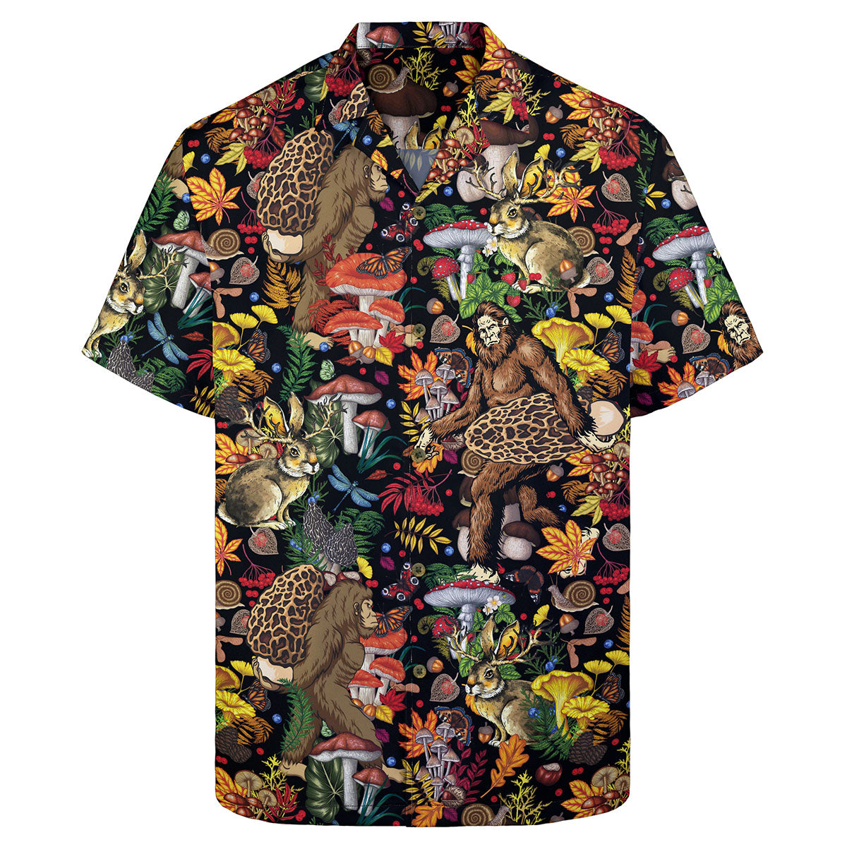 Bigfoot Vibes Only – Hawaiian Shirt Bigfoot Vibes Only –Tropical Sasquatch – Vacation Mode On- Hawaiian Shirt (Copy)