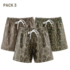 Men’s Camo Mesh Workout Shorts – Duck Hunting Print