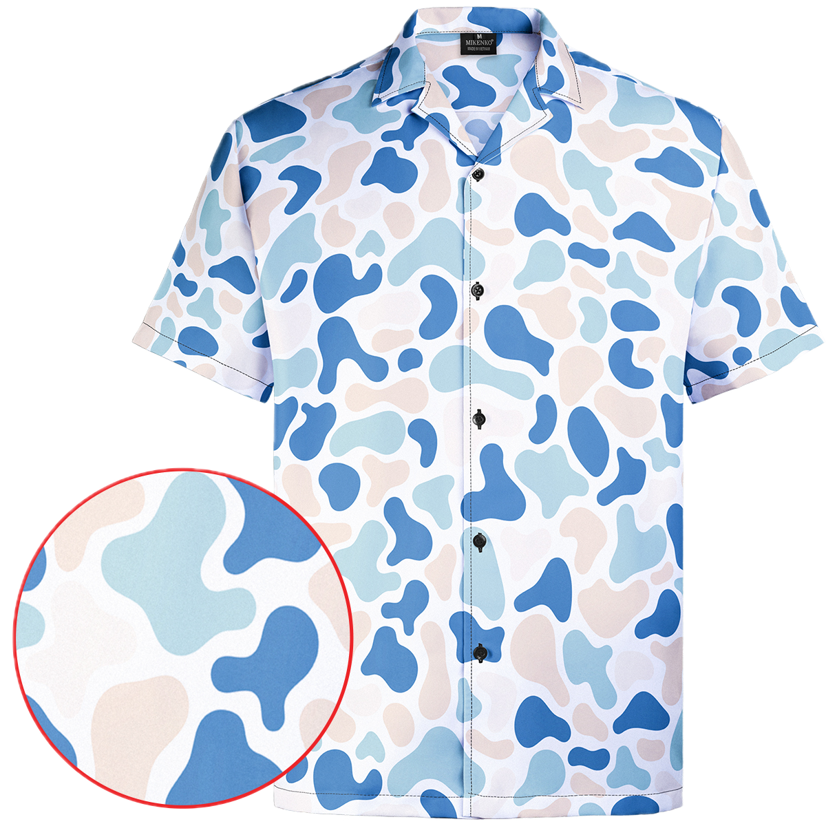 Camo Hawaiian Shirt | Quick-Dry, Breathable & Bold Print