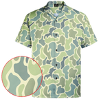 Camo Hawaiian Shirt | Quick-Dry, Breathable & Bold Print