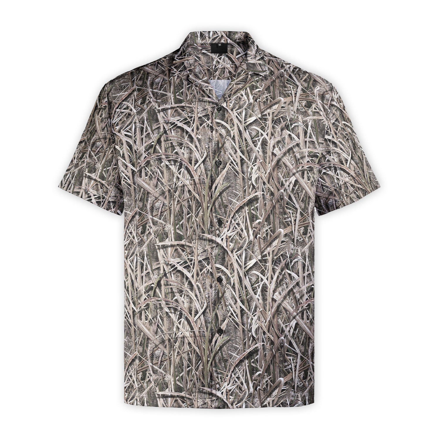 Men’s Camo Hawaiian Shirt – Soft, Breathable & Quick-Dry | Duck Hunting, Casual Wear & Gift for Him