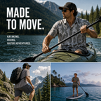 Men’s Camo Hawaiian Shirt – Soft, Breathable & Quick-Dry