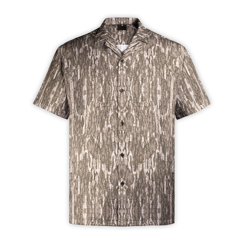 Men’s Camo Hawaiian Shirt – Soft, Breathable & Quick-Dry