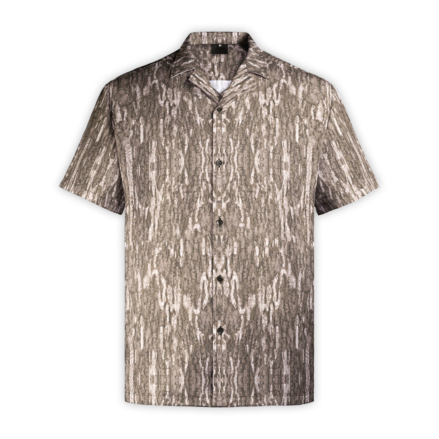 Men’s Camo Hawaiian Shirt – Soft, Breathable & Quick-Dry