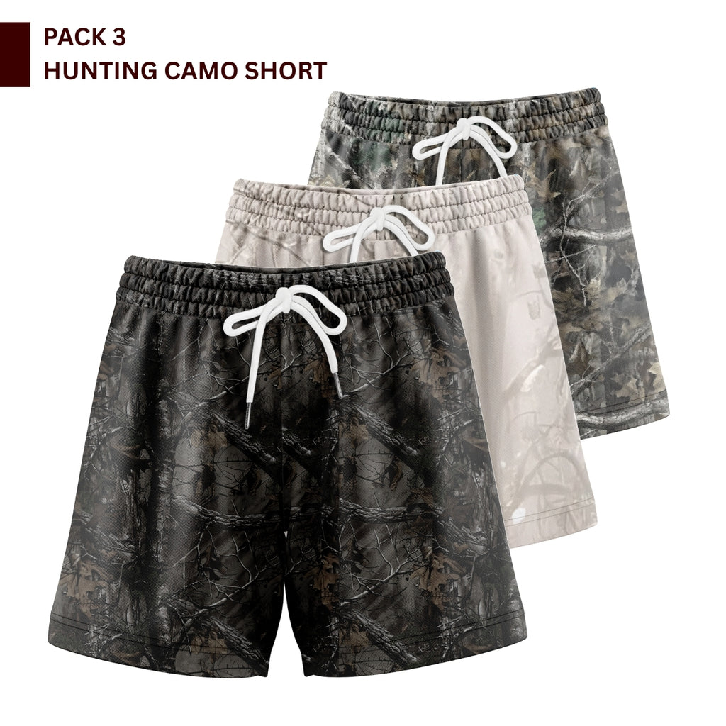 Men’s Camouflage Mesh Sports Shorts – Soft, Breathable & Quick-Dry | Gift For Him