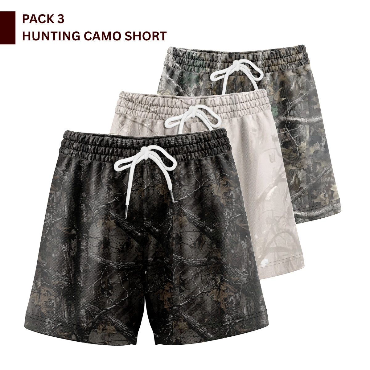 Men’s Camouflage Mesh Sports Shorts – Soft, Breathable & Quick-Dry | Gift For Him
