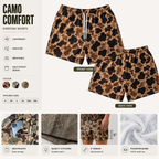Men’s Duck Camo Mesh Sports Shorts