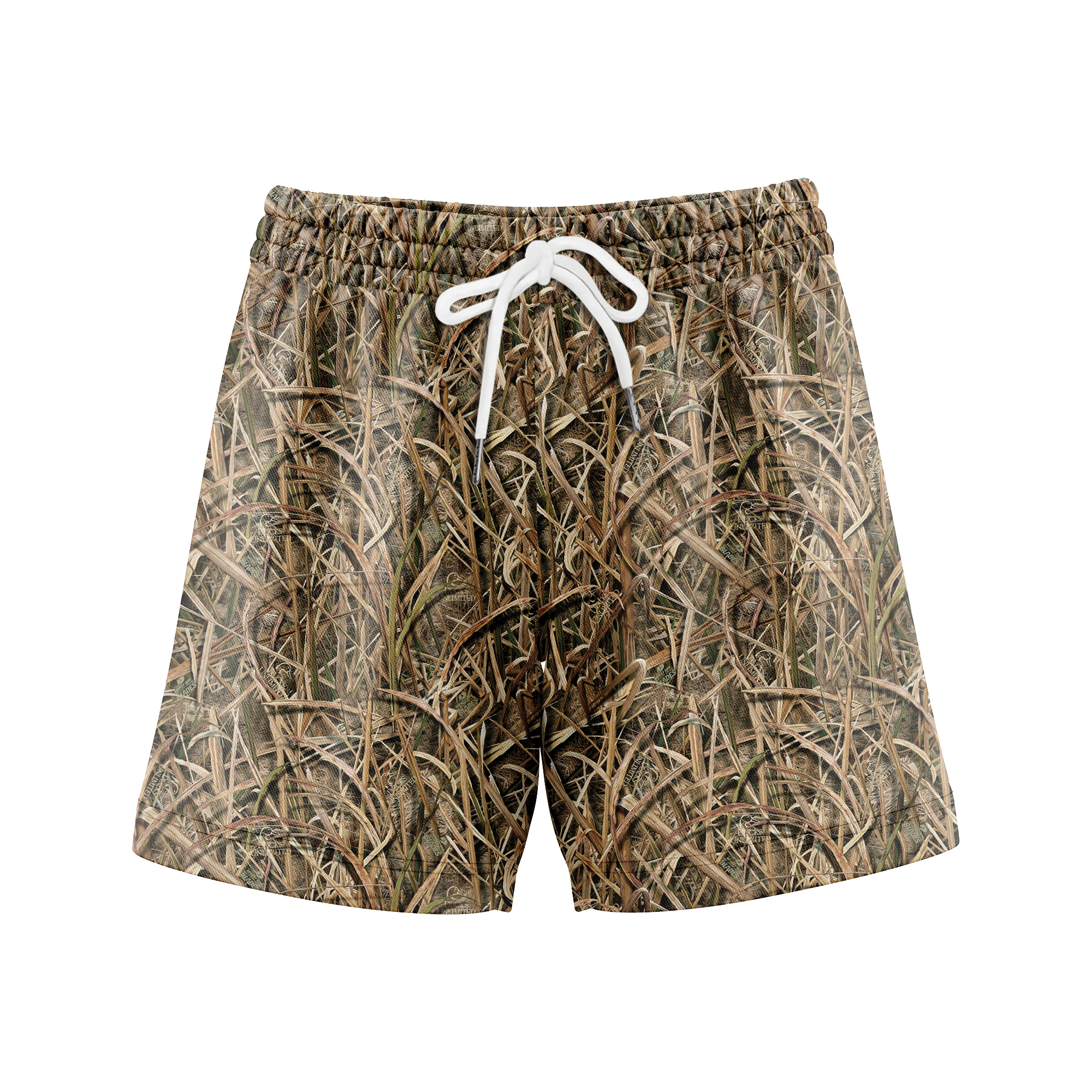 Men’s Duck Hunting Camo Mesh Sports Shorts | Gift for Him