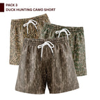 Men’s Duck Hunting Camo Mesh Sports Shorts | Quick-Dry Gym, Running & Basketball | Gift for Him