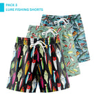 Men’s Lure Fishing Mesh Workout Shorts – Soft, Breathable & Quick-Dry | Gift for Him