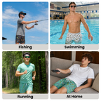 Men’s Lure Fishing Mesh Workout Shorts – Soft, Breathable & Quick-Dry | Gift for Him