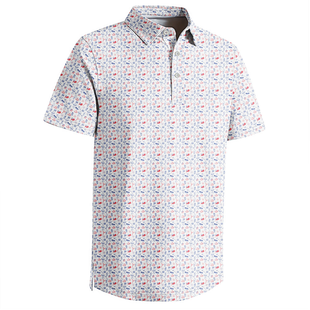 Men’s Golf Polo |  Quick-Dry, Breathable & Soft Performance Polo