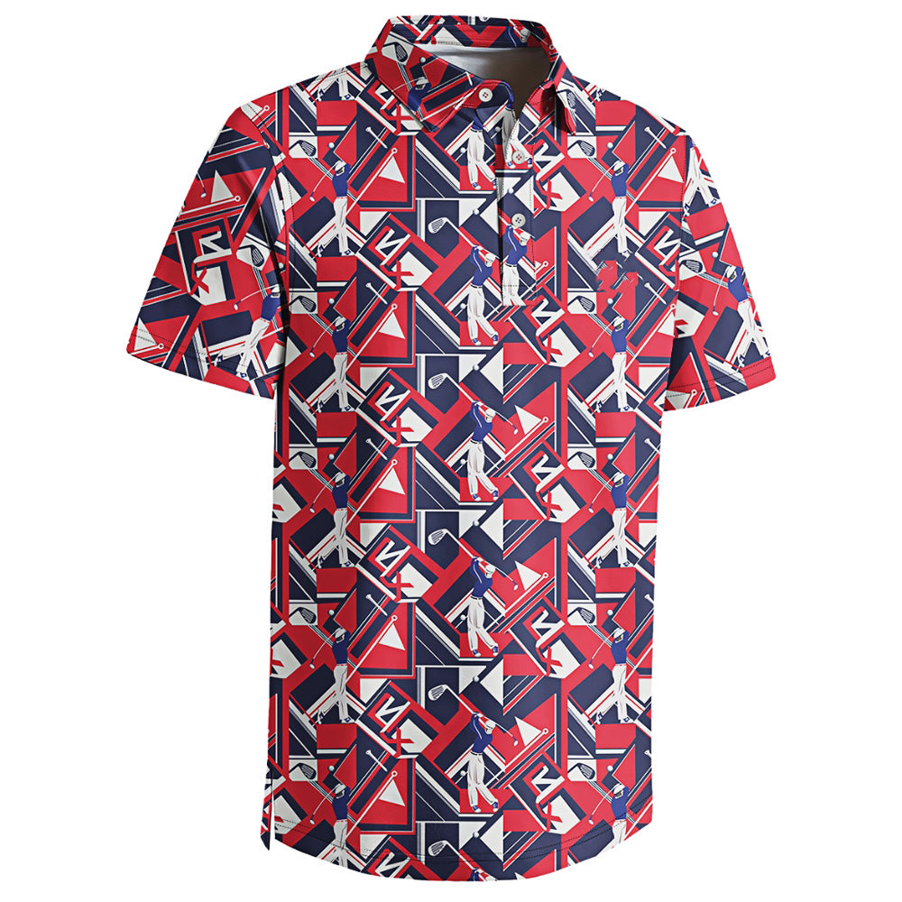 Men’s Golf Polo |  Quick-Dry, Breathable & Soft Performance Polo