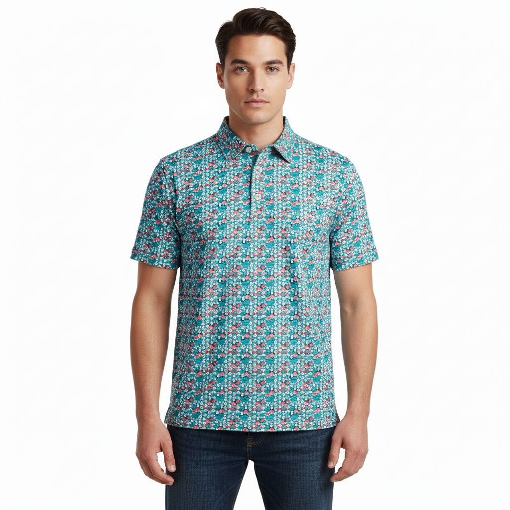 The America Tatas & Peaches Performance Polo